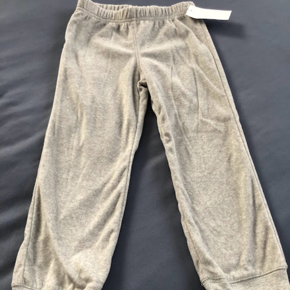 Carter's 4T light gray sweatpants NEW